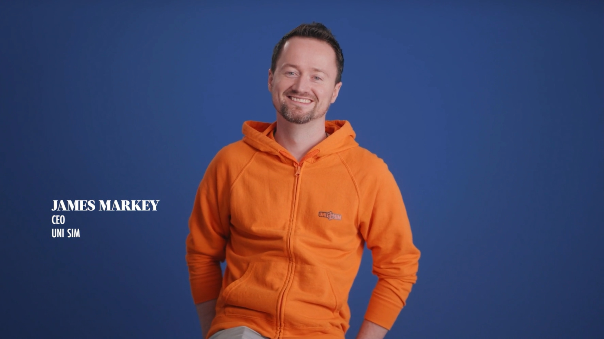 James Markey, founder of UNI SIM